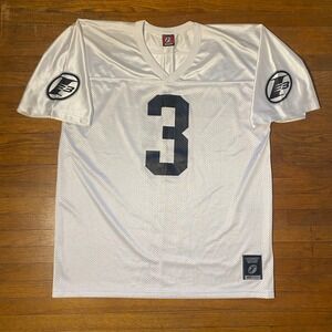 Y2K 00s Reebok‎ Iverson I3 limited Edition Football Jersey White Men's Size 3XL